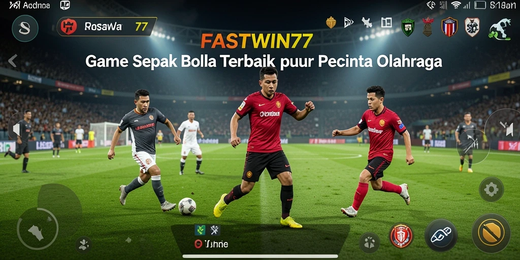 Tampilan gameplay FASTWIN77 yang seru dan menantang di lapangan.