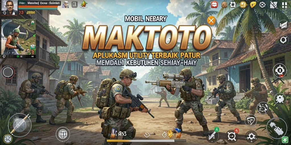 Tampilan utama aplikasi MAKTOTO dengan fitur yang intuitif untuk semua pengguna.