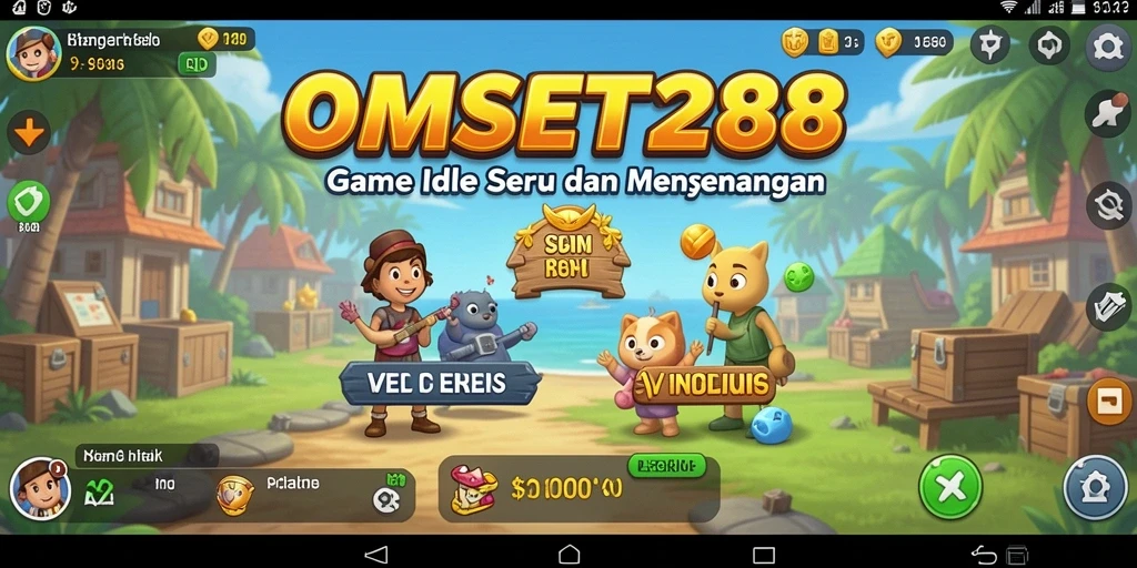 Tampilan gameplay OMSET288 yang menarik dan penuh warna.