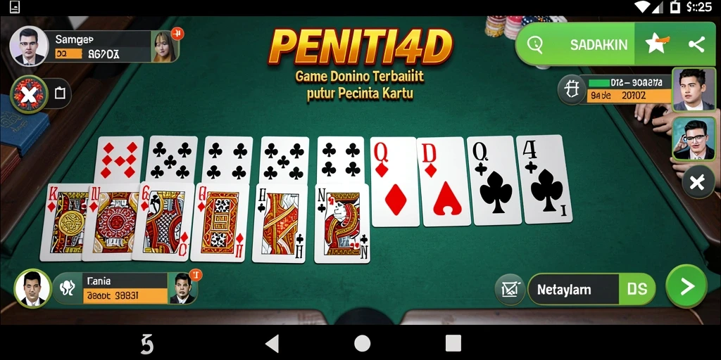 Tampilkan gameplay seru dari PENITI4D di layar lebar.