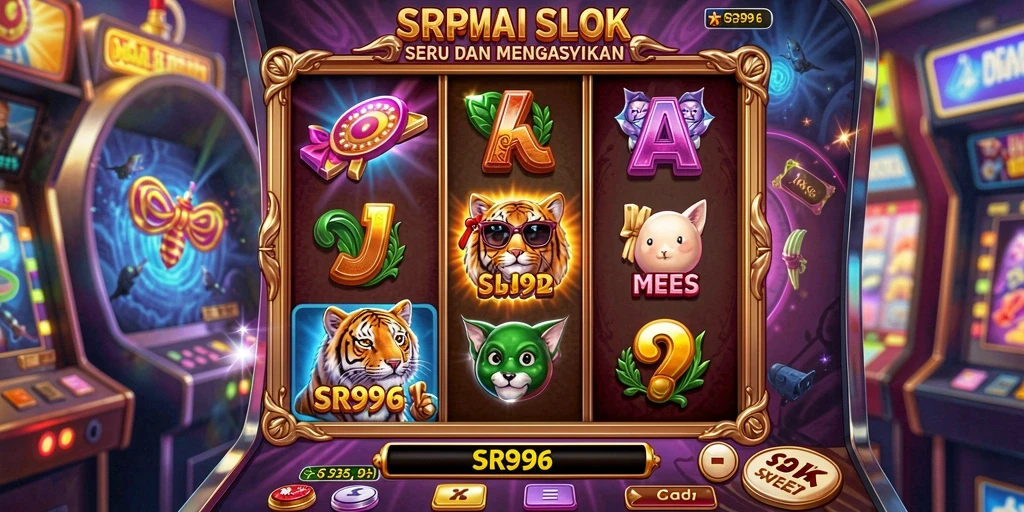 Tangkapan layar gameplay SR996 yang menampilkan keseruan permainan slot.